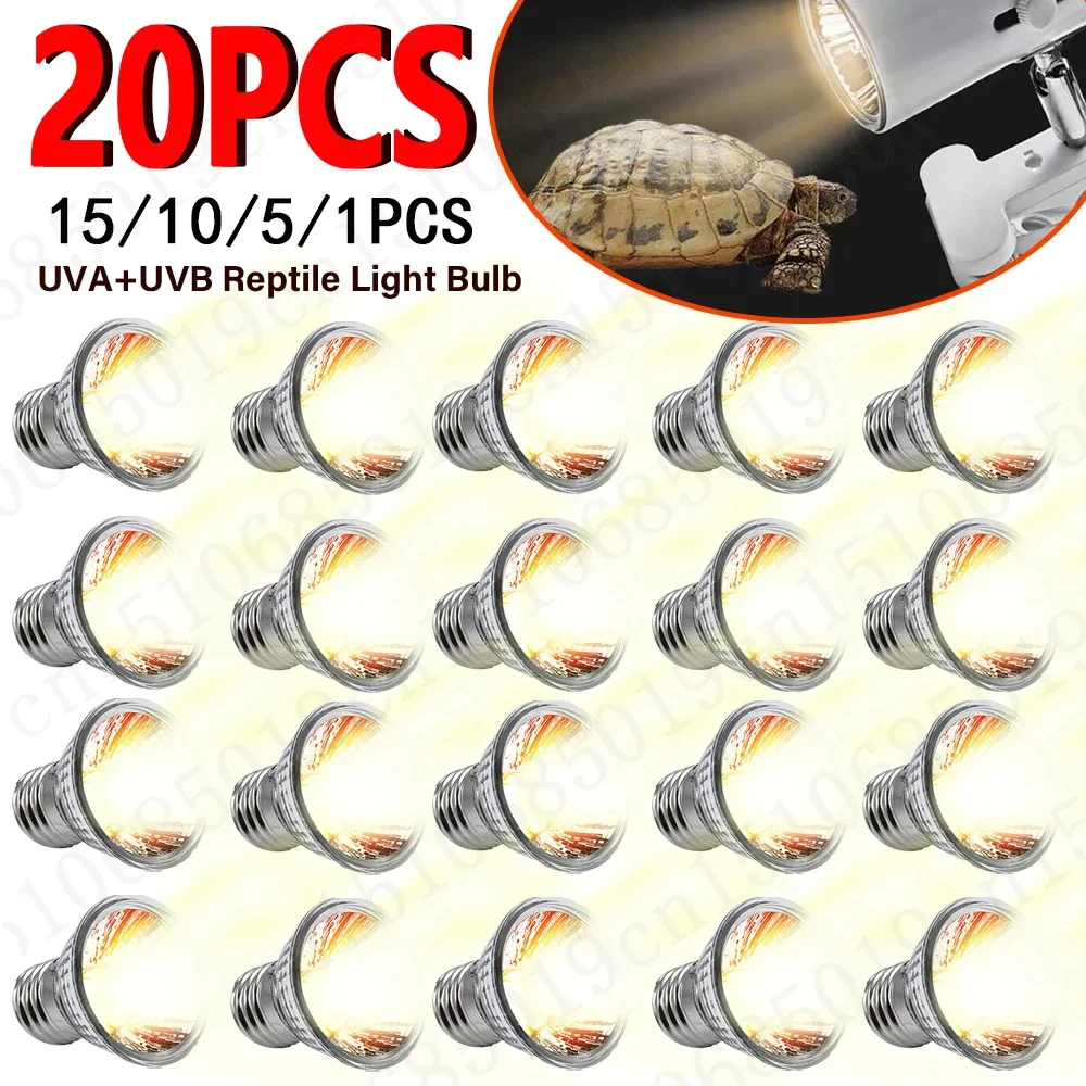 1-20PCS 25/50/75W UVA+UVB Rept - Ceramic Heat Emitter ulasan dan harga