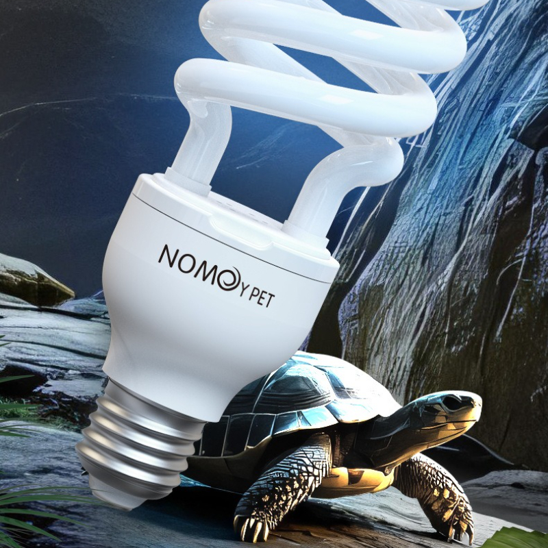 NOMOY 26W UVB Reptile Light Ca - Vitamin D3 Reptile ulasan dan harga