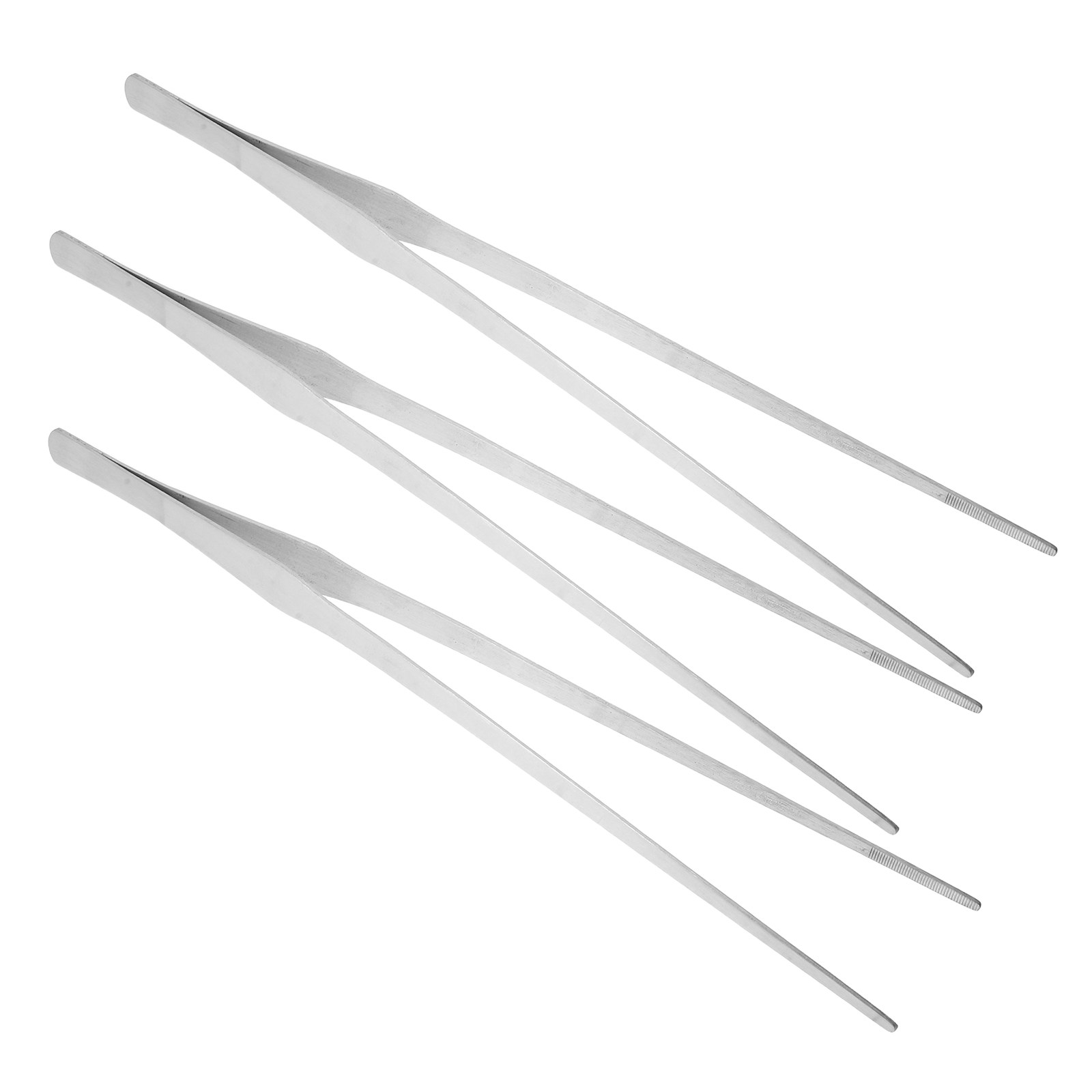 3Pcs Stainless Steel Aquarium  - Feeding Tong Stainless ulasan dan harga