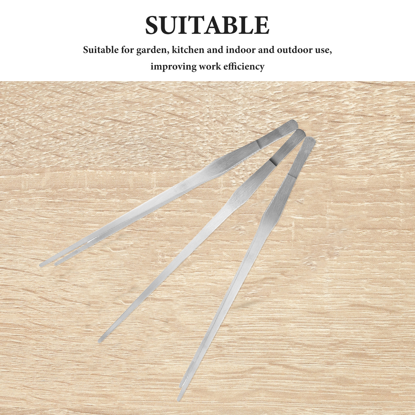 3Pcs Stainless Steel Feeding T - Feeding Tong Stainless ulasan dan harga